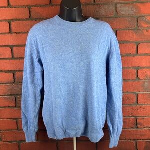 Camicissima Womans Blue Cashmere Merino Wool Blend‎ Sweater – Luxe Cozy